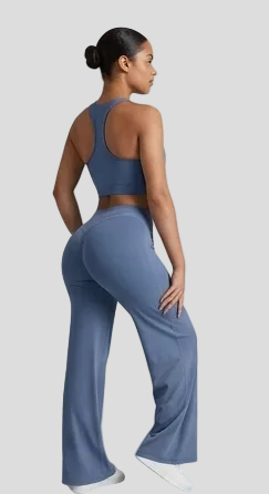 SculptFit Wide-Leg Pants